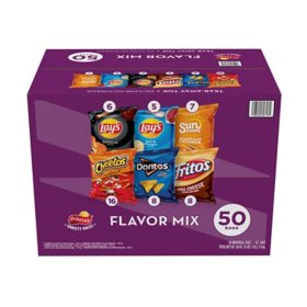 Frito-Lay Flavor Mix Variety Pack Chips and Snacks (50 ct.)