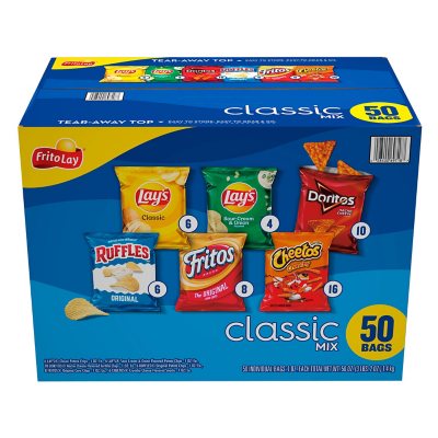 Frito-Lay Big Grab Mix Variety Pack Chips and Snacks (30 ct.) - Sam's Club