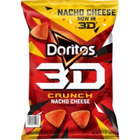 Doritos 3D Crunch Nacho Cheese Tortilla Chips (11.5 oz.)