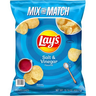 Crispy salt 'n' vinegar potato chips