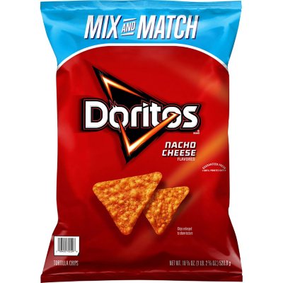 doritos nacho cheese family size