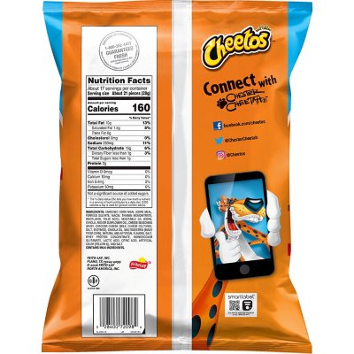 Cheetos Crunchy Cheese Snacks (2 oz., 64 ct.) - Sam's Club