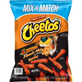 Cheetos Xxtra Flamin' Hot Cheese Snacks (17.37 oz.)