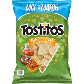 Tostitos Tortilla Chips Hint of Lime 17 oz.