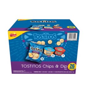 Tostitos Snacks Chips and Dip Mix Variety (61.35 oz., 26 ct.)