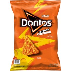 Doritos Tortilla Chips Ultimate Cheddar Flavored (18.375 oz)