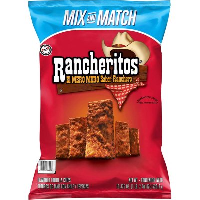 Rancheritos El Mero Sabor Ranchero Flavored Tortilla Chips, 18.37 oz ...