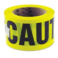 Great Neck Caution Safety Tape - Non-Adhesive (3in x 1000 ft)