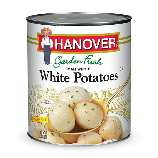 Hanover Small Whole White Potatoes (110 oz.)