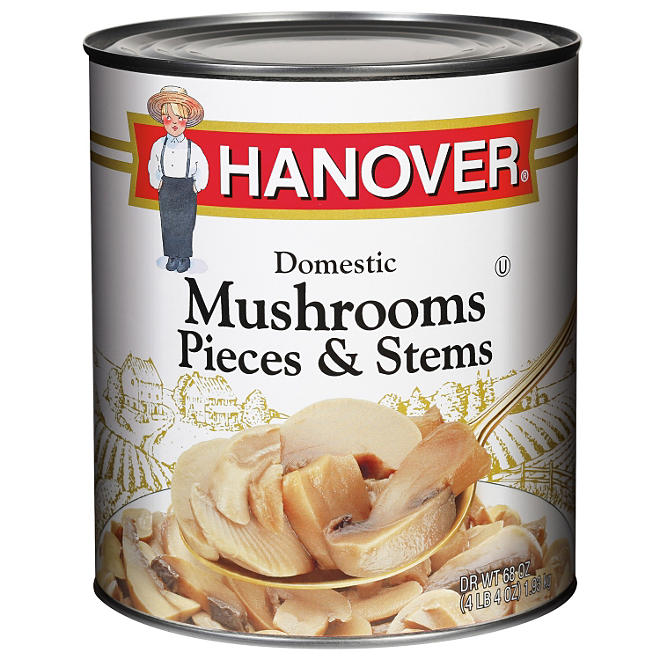 Hanover Mushroom Pieces and Stems (68 oz.)