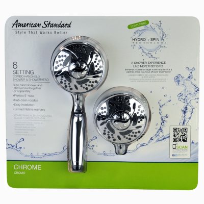 SHOWERHEAD COMBO AS HYRDOSPIN Sam's Club