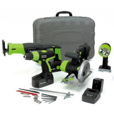 Kawasaki cordless drill online battery