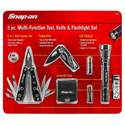 Cat Multi-Tool, Knife & Flashlight Set - Sam's Club