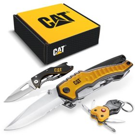 3 Piece 9-in-1 Multi-Tool, Knife, and Multi-Tool Key Chain Gift Box Set