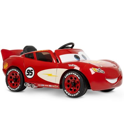 Lightning mcqueen battery operated car online