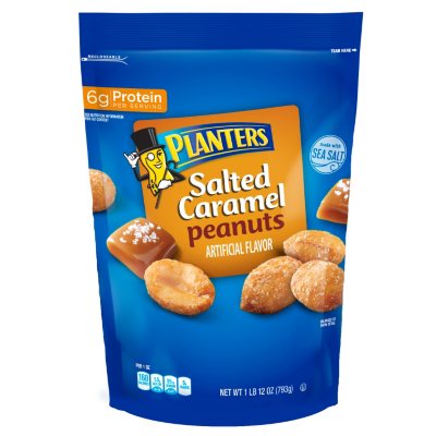 Planters Salted Caramel Peanuts (28 oz.) - Sam's Club