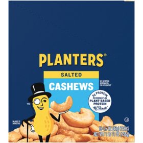 Planters Salted Cashews, 1.5 oz., 18 pk.