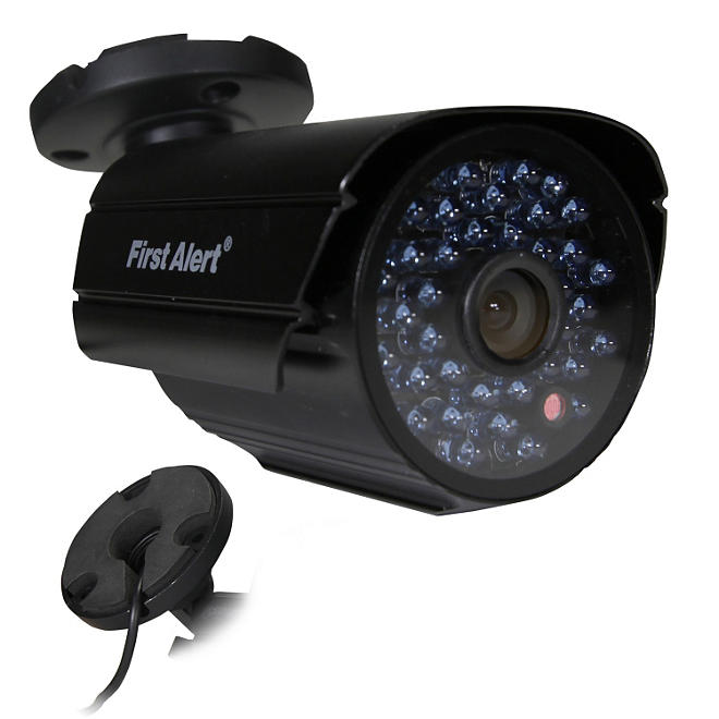 First Alert Indoor/Outdoor 560TVL Bullet Camera 4-Pack