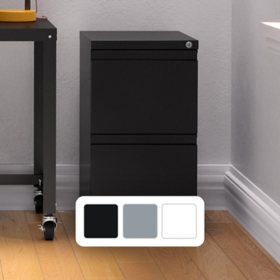 Hirsh 20" Deep Mobile Pedestal File Cabinet (Assorted Colors)
