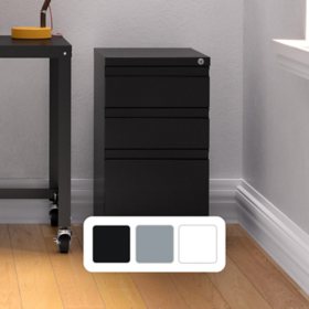Hirsh 20" Deep Mobile Pedestal File Cabinet (Assorted Colors)		