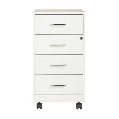 White Organizer With Drawers