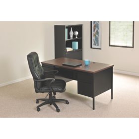 Signature Design by Ashley Office Desks Hamlyn H527-26 Home Office Storage  Leg Desk (Desks) from Sam's Furniture Direct