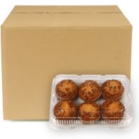 Banana Nut Muffins, Bulk Wholesale Case (6 ct.)