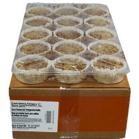 Banana Nut Pre-Topped Muffins, Bulk Wholesale Case (60 ct.)