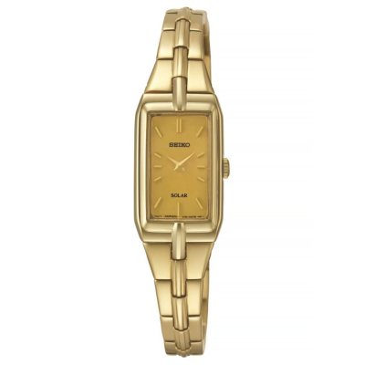 Seiko Ladies Solar Gold Tone Watch Sam s Club