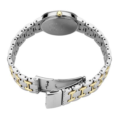 Seiko Women's Solar Crystal Two-Tone Watch - Sam's Club