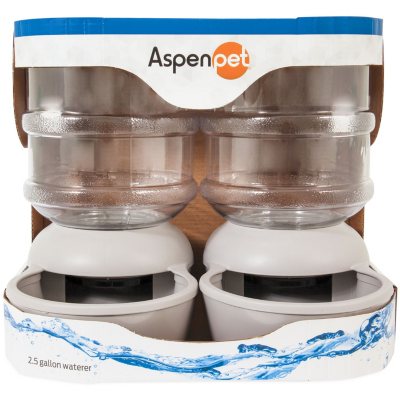 Aspen Pet LeBistro Gravity Waterer 2.5 Gallon 2 pk. Sam s Club