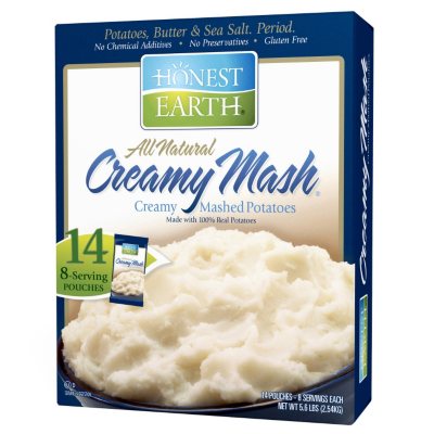 Honest Earth Mashed Potatoes 6.4 oz. 14 ct. Sam s Club