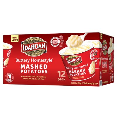 Idahoan Original Mashed Potato Flakes Case