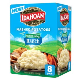 Idahoan Hidden Valley Ranch Mashed Potatoes (8 pk.)