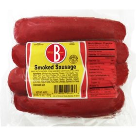 Circle B Mild Smoked Sausage 44 oz.