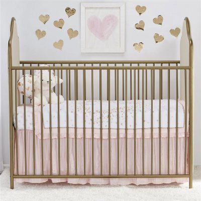 Piper 2 in store 1 convertible crib gold