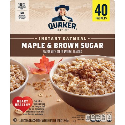 6 Packs : Better Oats Oatfit Maple & Brown Sugar, 9.8 oz