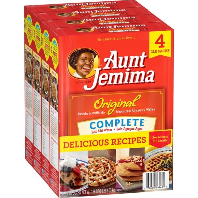 Aunt Jemima Original Complete Pancake Mix (8 lbs., 4 pk.) - Sam's Club