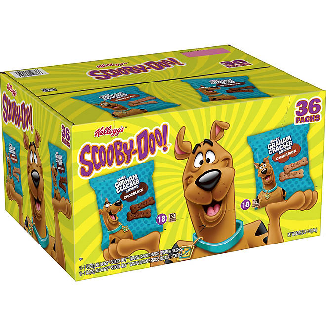 Kellogg's Scooby-Doo Grahams Variety Pack 36 pk.