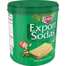 Keebler Export Sodas Original Crackers, 28 oz.