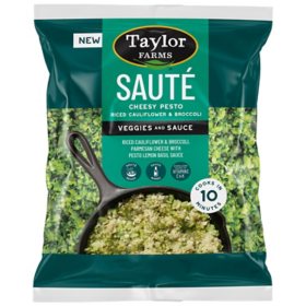 Taylor Farms Cheesy Pesto Riced Cauliflower and Broccoli Sauté, 9.62 oz