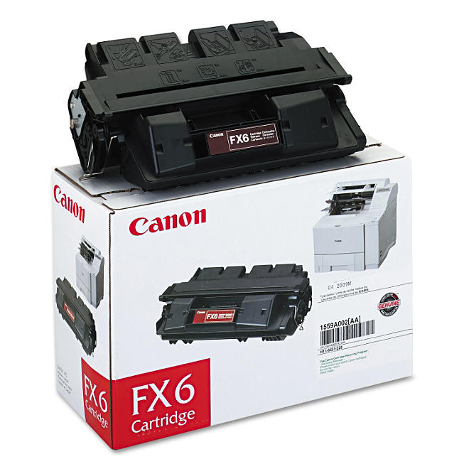 Canon FX6 Toner Cartridge, Black (5,000 Yield)