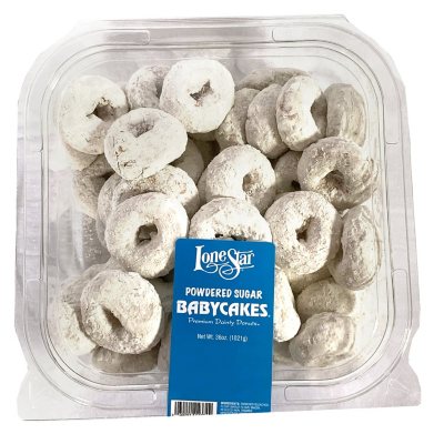 SUGAR POWDERED DONUT 36 OZ Sam's Club