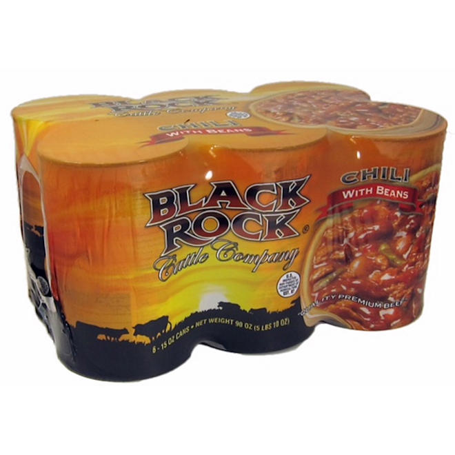 Black Rock Chili with Beans (15 oz., 6 ct.)