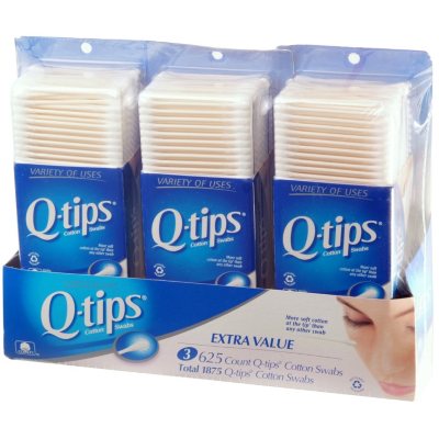 Q-tips® Cotton Swabs - 3/625 ct. - Sam's Club