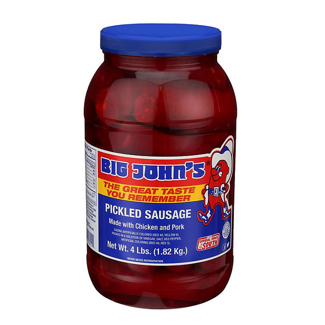 Big John's Pickled Sausage 4 lbs.