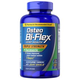 Osteo Bi-Flex Joint Health Triple Strength + Turmeric Tablets (220 ct.)