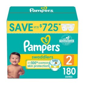 Pampers Swaddlers Softest Ever Diapers (Choose Your Size)