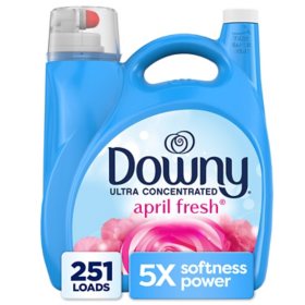 Downy Liquid Fabric Softener, April Fresh, 251 loads, 170 fl. oz.