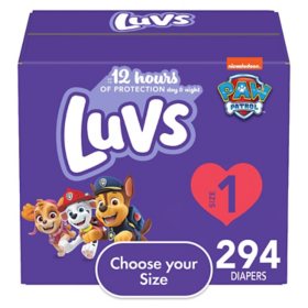 Luvs Pro Level Leak Protection Diapers (Sizes: 1-6)